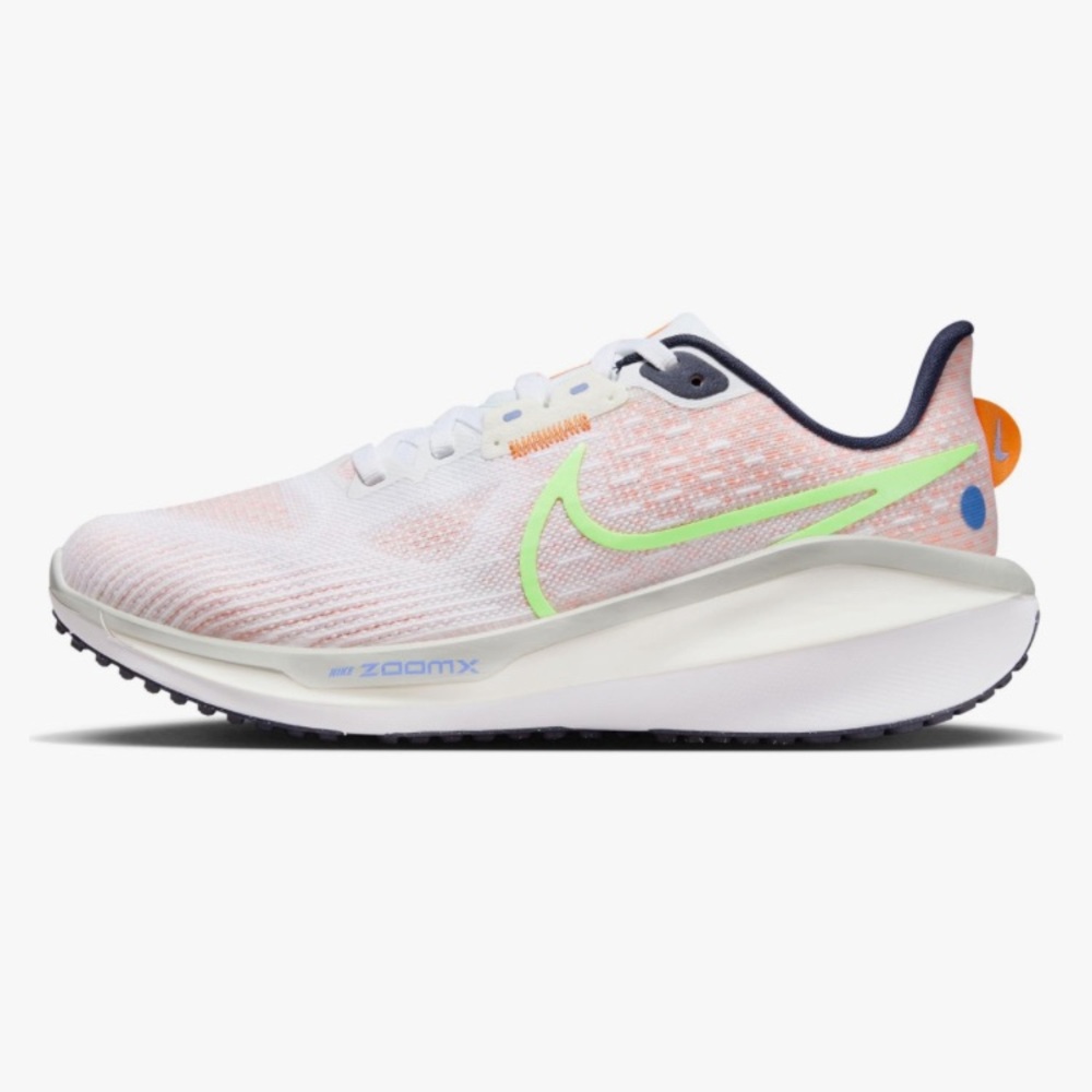 Nike Vomero 17 White Orange Lime women’s Running Shoes